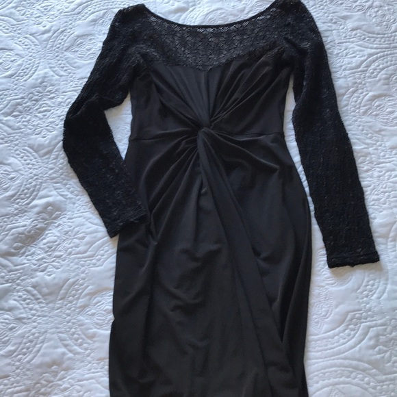 Maggy London Dresses & Skirts - MAGGY LONDON BLACK & LACE DRESS.